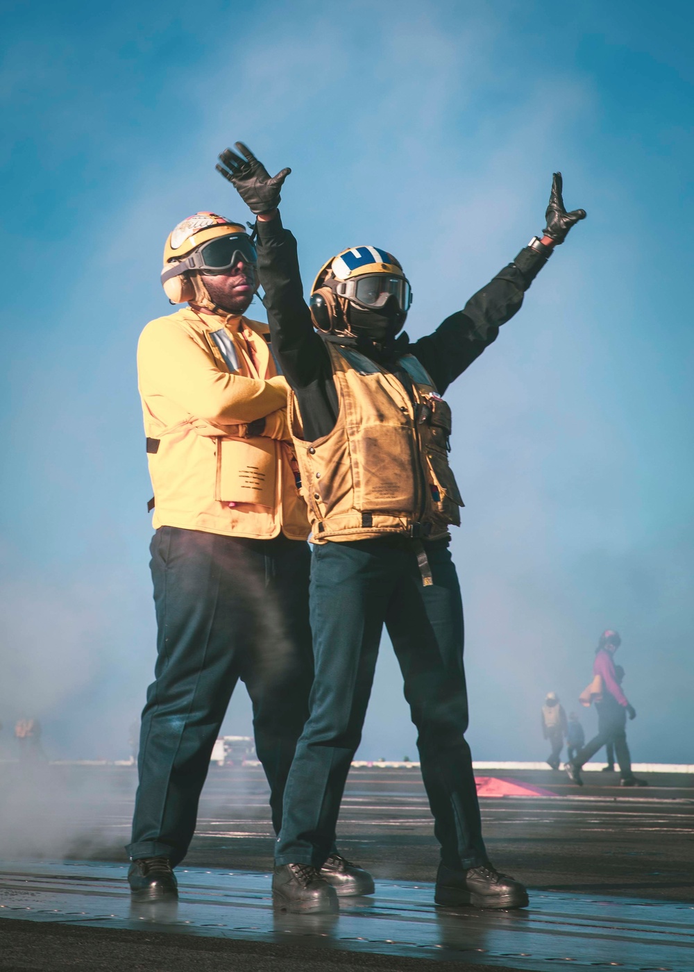 Flight Operations Aboard USS George H.W. Bush (CVN 77)