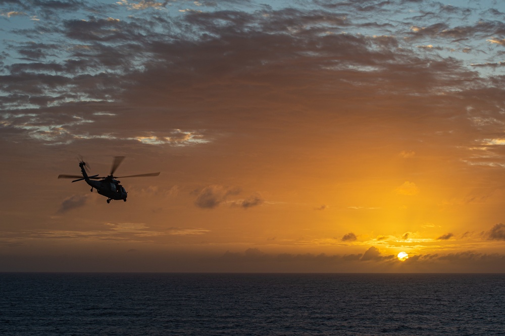 Nimitz Conducts Flight Operations