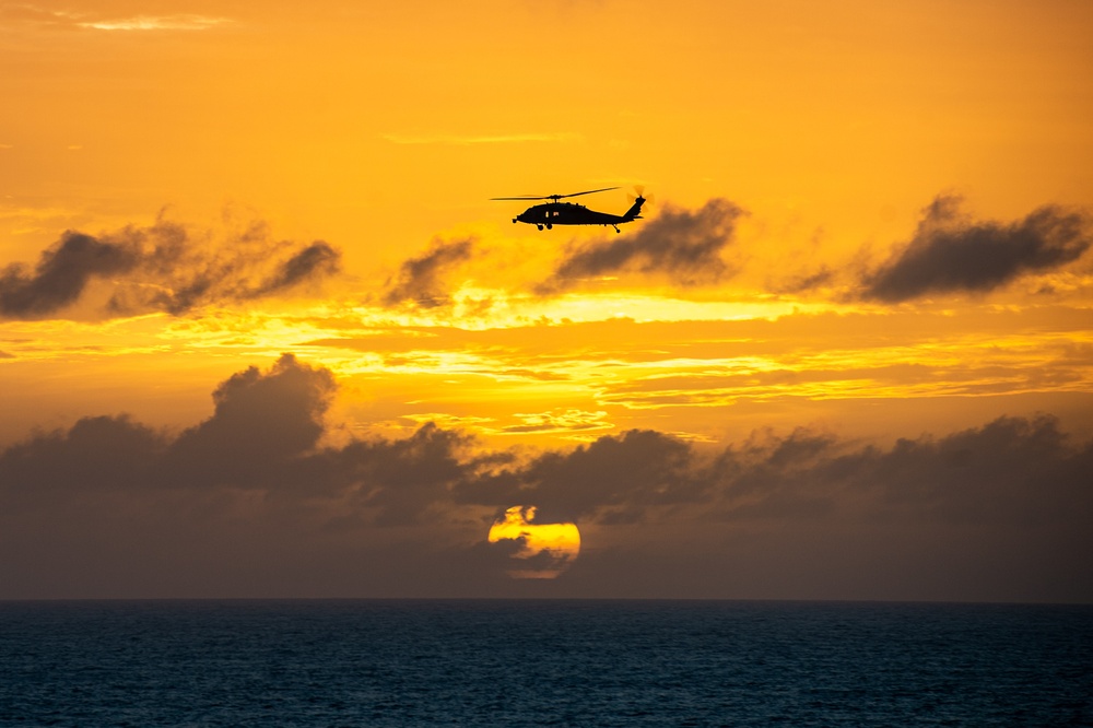 Nimitz Conducts Flight Operations