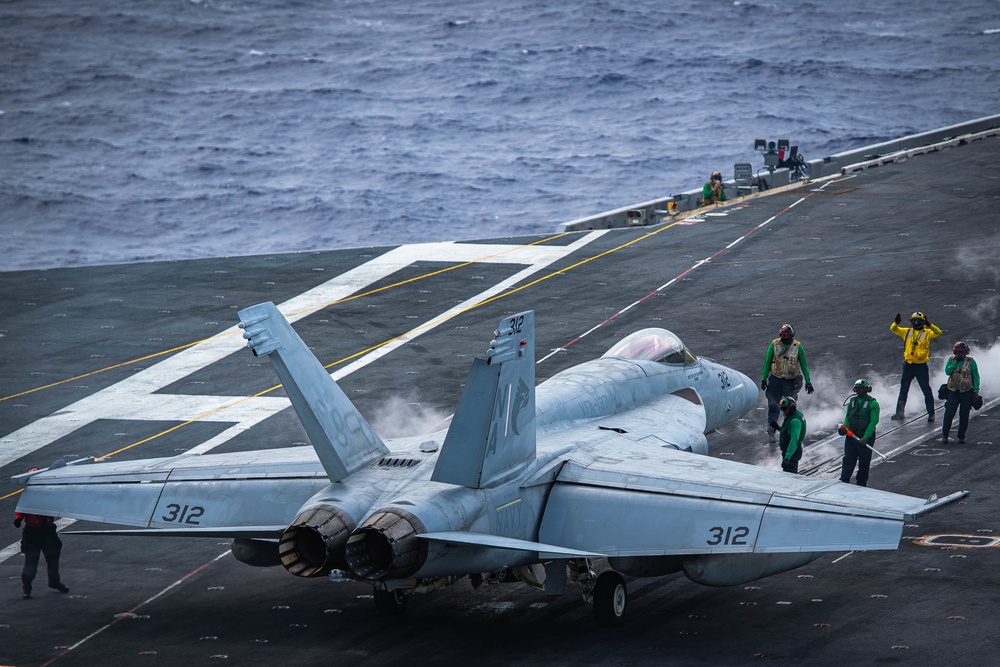 Nimitz Conducts Flight Ops