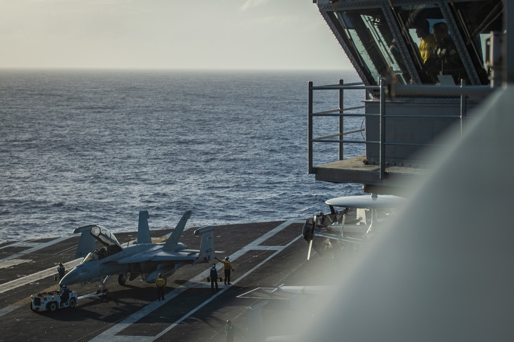 Nimitz Conducts Flight Operations