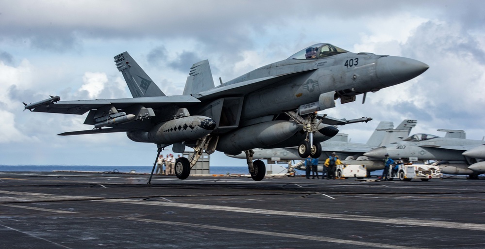 Nimitz Conducts Flight Operations