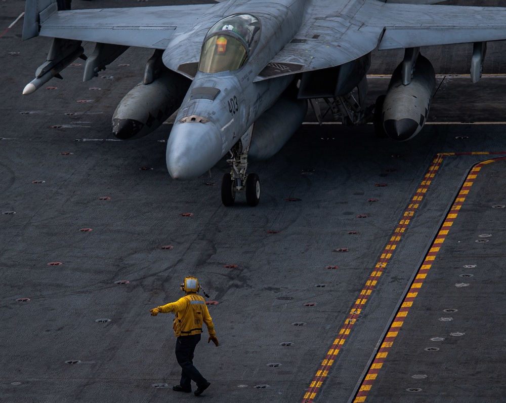 Nimitz Conducts Flight Ops