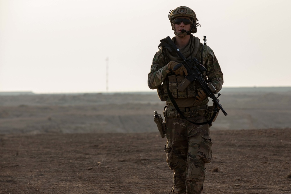 Alpha Company, 1st Battalion, 125th Infantry Regiment, 37th Infantry Brigade Combat Team, conducts range operations