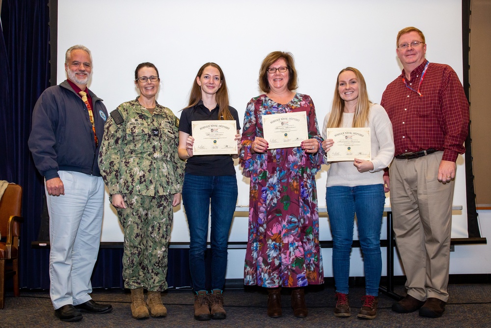 Norfolk Naval Shipyard Recognizes Employees in Efforts to Build a Better Culture