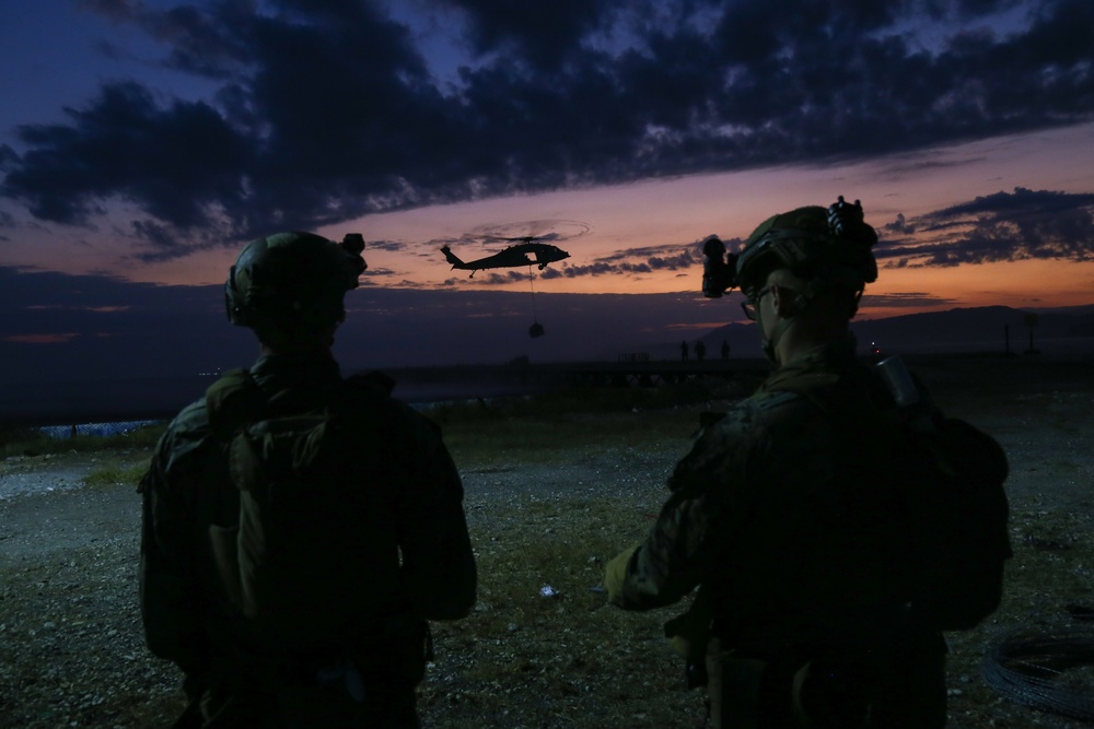 U.S. Marines Support CP22 Haiti Stop Final Day