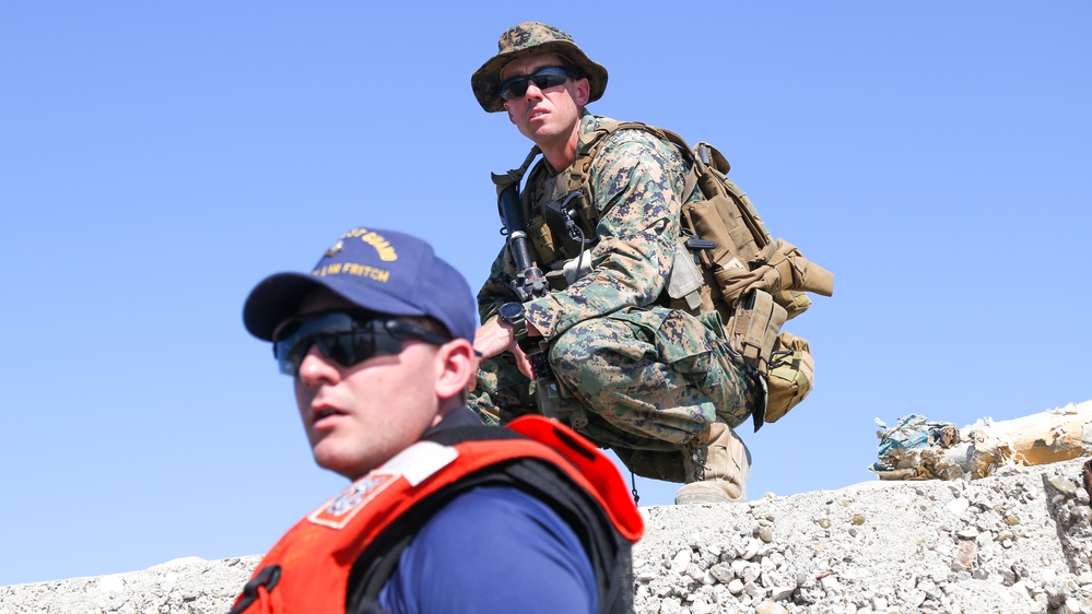 U.S. Marines Support CP22 Haiti Stop Final Day