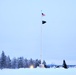 American Flag and Fort McCoy