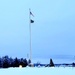 American Flag and Fort McCoy