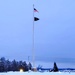 American Flag and Fort McCoy