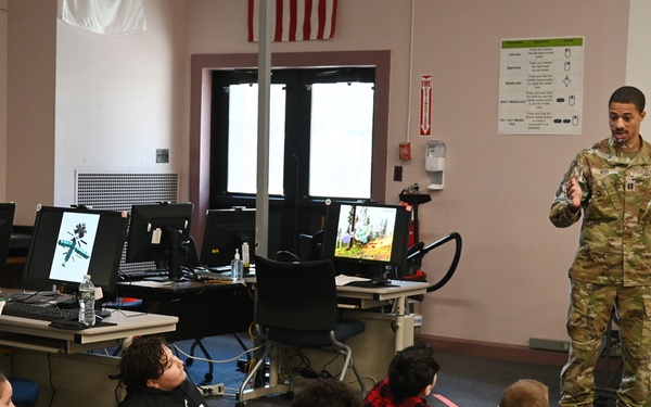 CGO speaks at STARBASE Academy