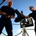 USCGC Spencer's (WMEC 905) crew conducts .50 caliber familiarization at sea