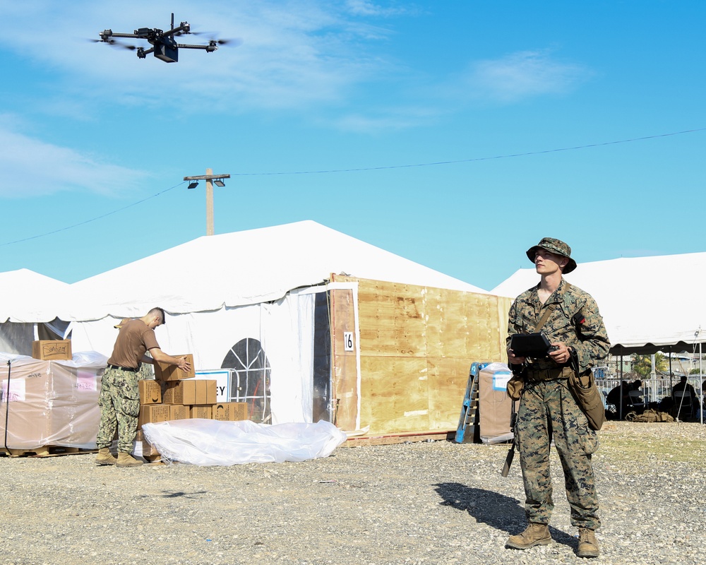 U.S. Marines Provide Support In Haiti