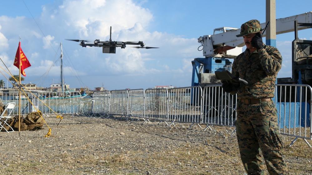 U.S. Marines Provide Support In Haiti