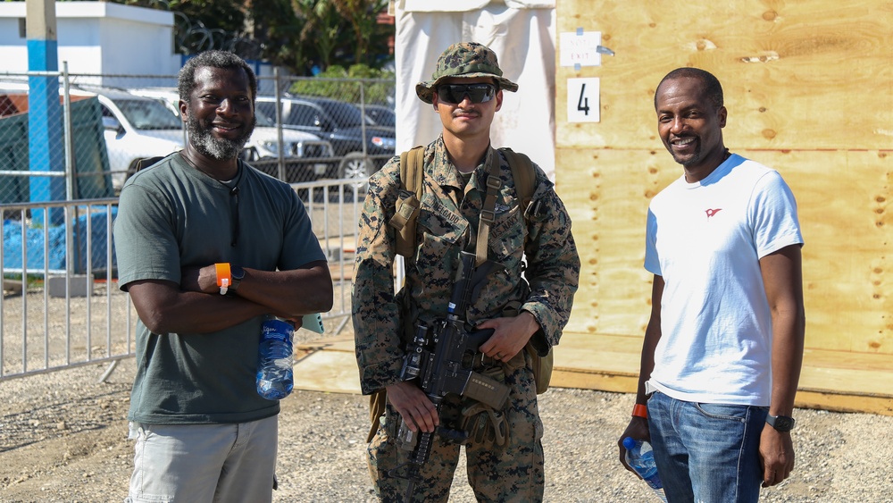 U.S. Marines Provide Support In Haiti