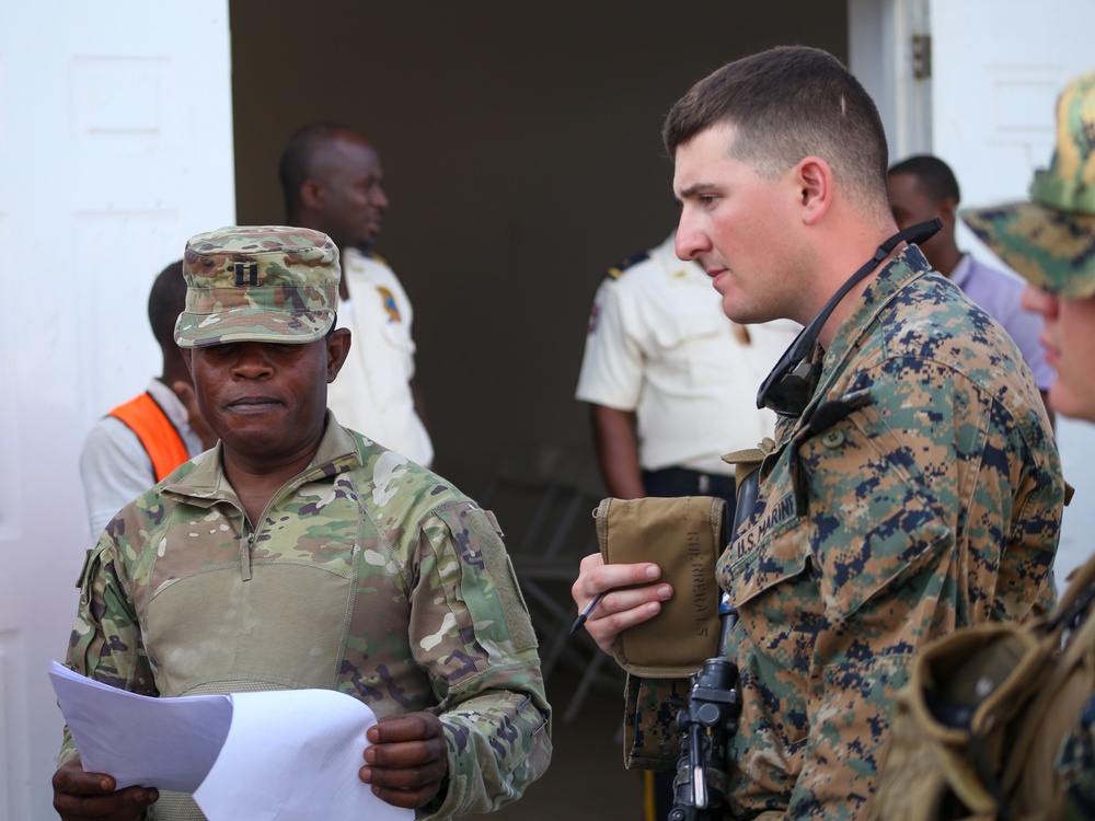 U.S. Marines Provide Support In Haiti