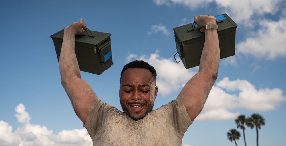 Military, Civilian officers compete in Defenders Challenge