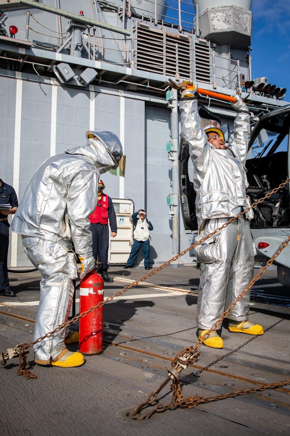 Bunker Hill Aviation Firefighting Drill