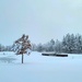 December 2022 snow scenes in Fort McCoy's Pine View Recreation Area