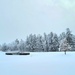 December 2022 snow scenes in Fort McCoy's Pine View Recreation Area