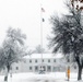 American Flag and Fort McCoy