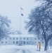 American Flag and Fort McCoy