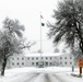 American Flag and Fort McCoy