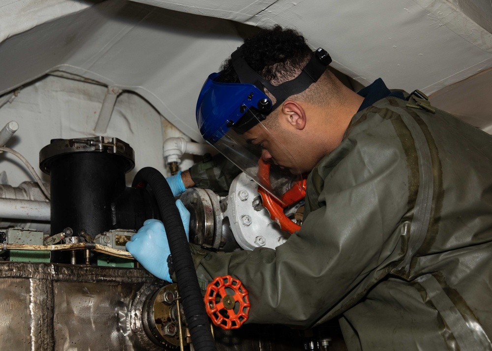 Daily Operations Aboard USS George H.W. Bush (CVN 77)