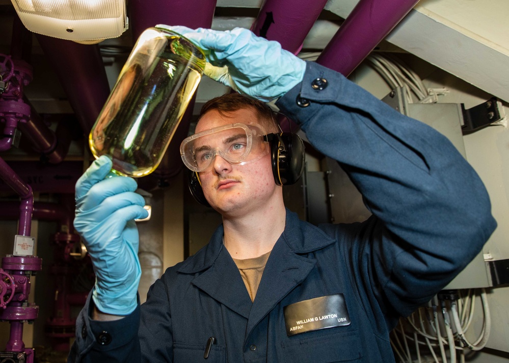 Daily Operations Aboard USS George H.W. Bush (CVN 77)