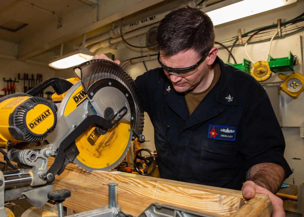 Daily Operations Aboard USS George H.W. Bush (CVN 77)