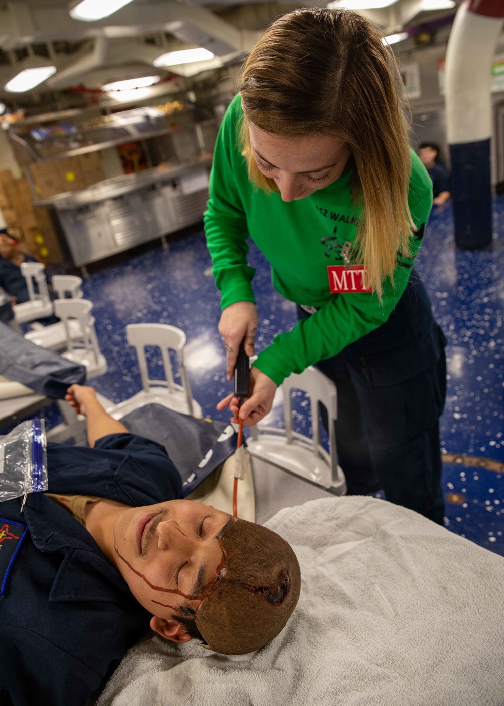 Daily Operations Aboard USS George H.W. Bush (CVN 77)