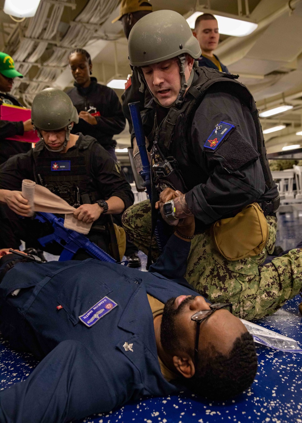 Daily Operations Aboard USS George H.W. Bush (CVN 77)