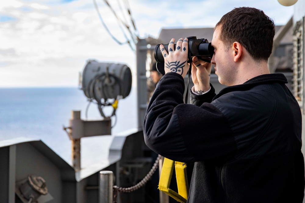 Daily Operations Aboard USS George H.W. Bush (CVN 77)