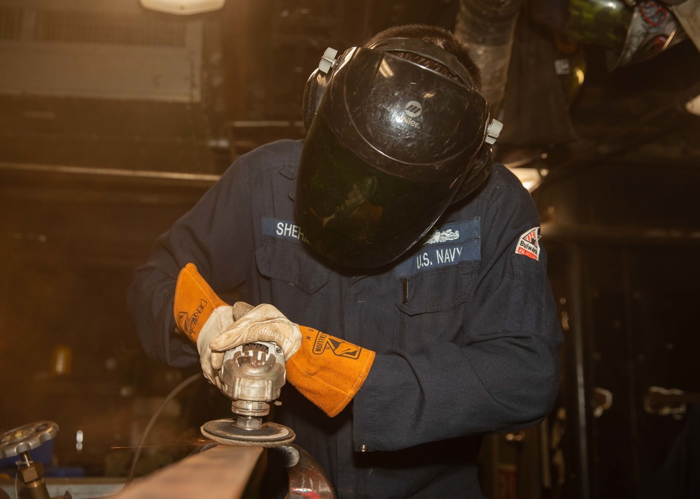 Daily Operations Aboard USS George H.W. Bush (CVN 77)