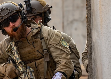 Coalition Members assigned to Combined Joint Task Force - Operation Inherent Resolve conduct joint operational rehearsals