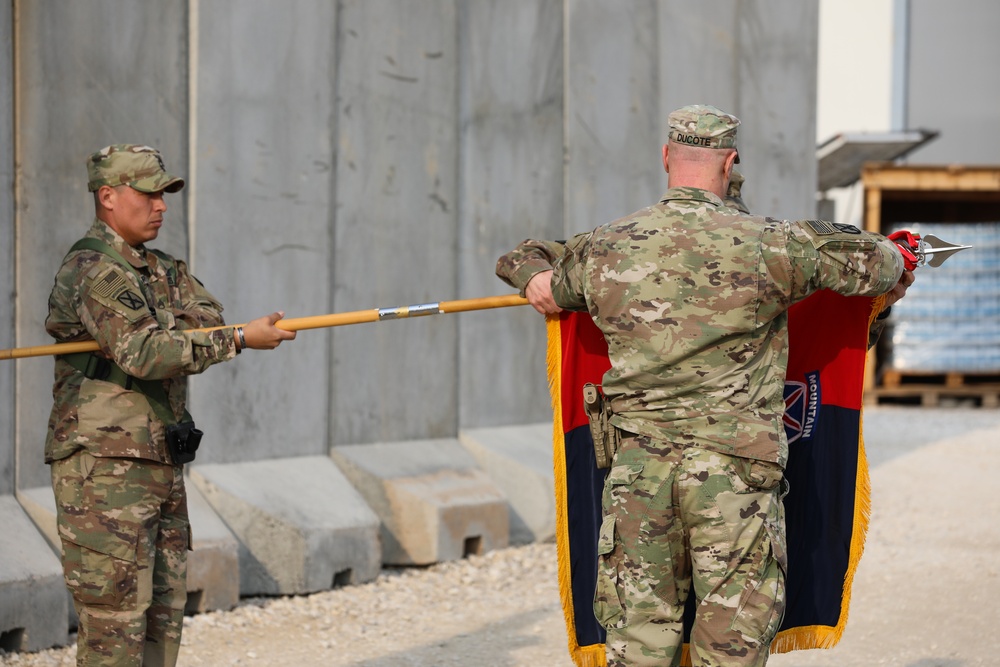 Ohio’s 37th Infantry Brigade Combat Team assumes operational responsibility as Task Force Buckeye in support of Operation Inherent Resolve