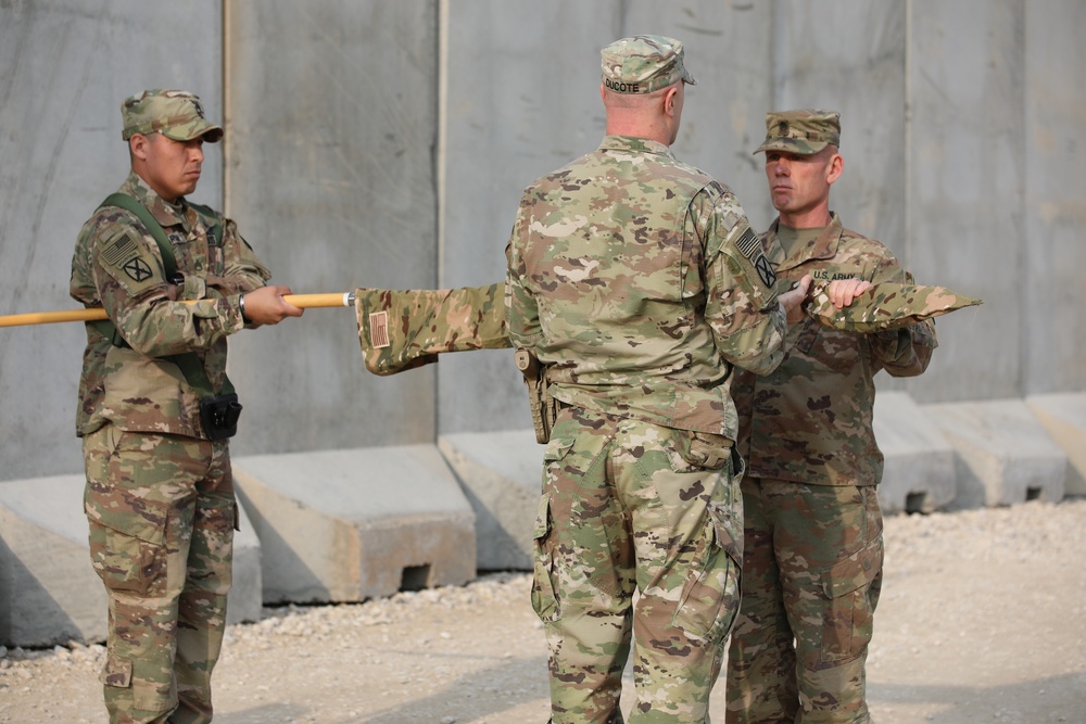 Ohio’s 37th Infantry Brigade Combat Team assumes operational responsibility as Task Force Buckeye in support of Operation Inherent Resolve