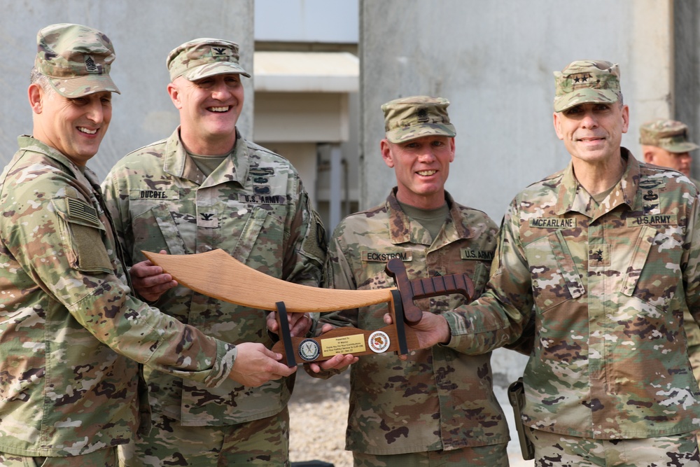 Ohio’s 37th Infantry Brigade Combat Team assumes operational responsibility as Task Force Buckeye in support of Operation Inherent Resolve