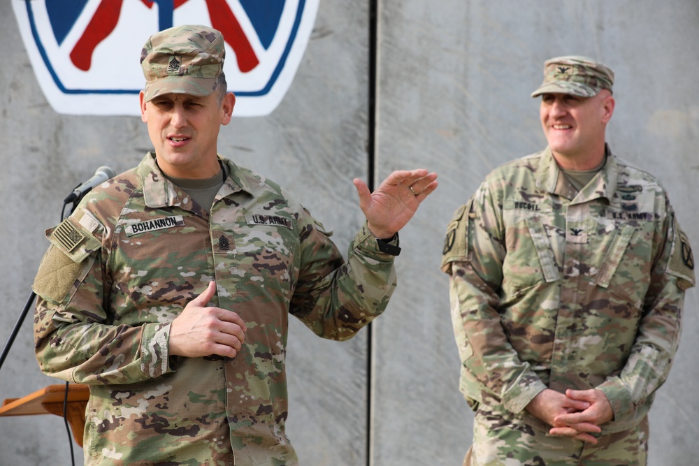 Ohio’s 37th Infantry Brigade Combat Team assumes operational responsibility as Task Force Buckeye in support of Operation Inherent Resolve