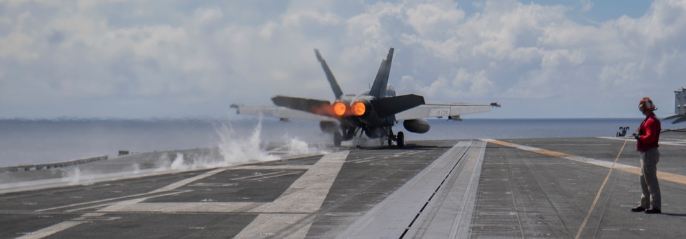 Nimitz Conducts Flight Operations