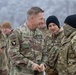 U.S. Army Chief of Staff and Sergeant Major of the Army Visit Soldiers at 33rd Air Base Poland