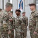 U.S. Army Chief of Staff, Gen. James C. McConville and Sergeant Major of the Army Michael A. Grinston visits a military base in Iraq