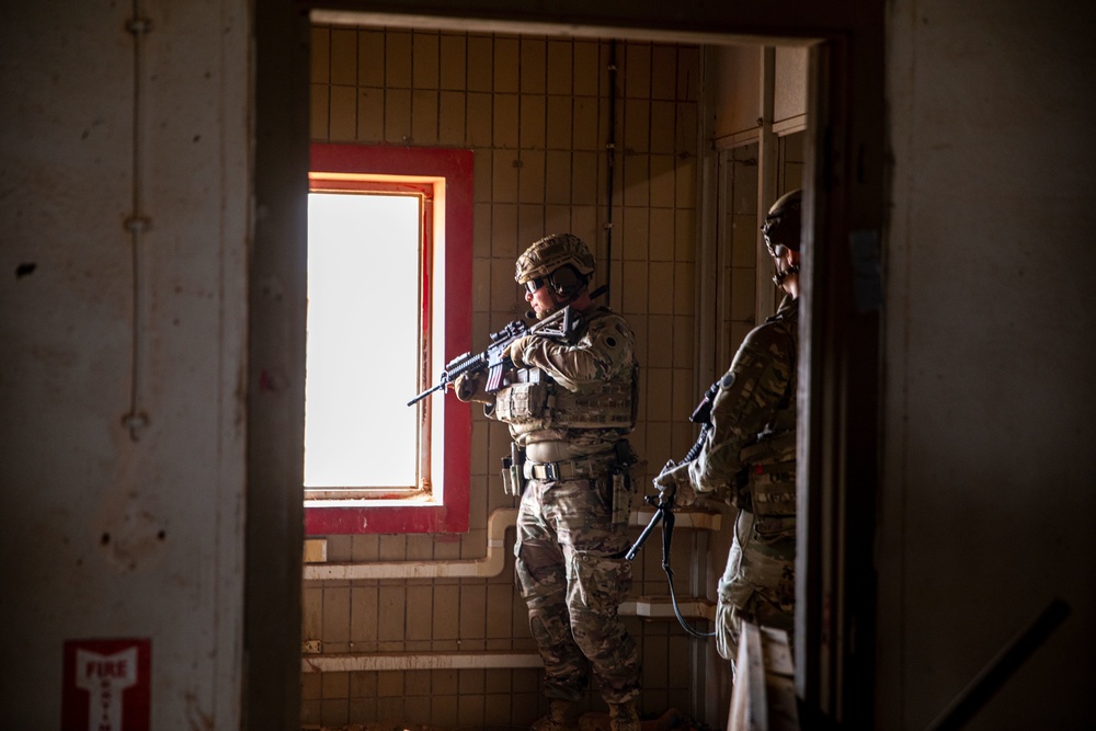 Coalition Members assigned to Combined Joint Task Force - Operation Inherent Resolve conduct joint operational rehearsals