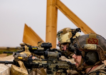 Coalition Members assigned to Combined Joint Task Force - Operation Inherent Resolve conduct joint operational rehearsals