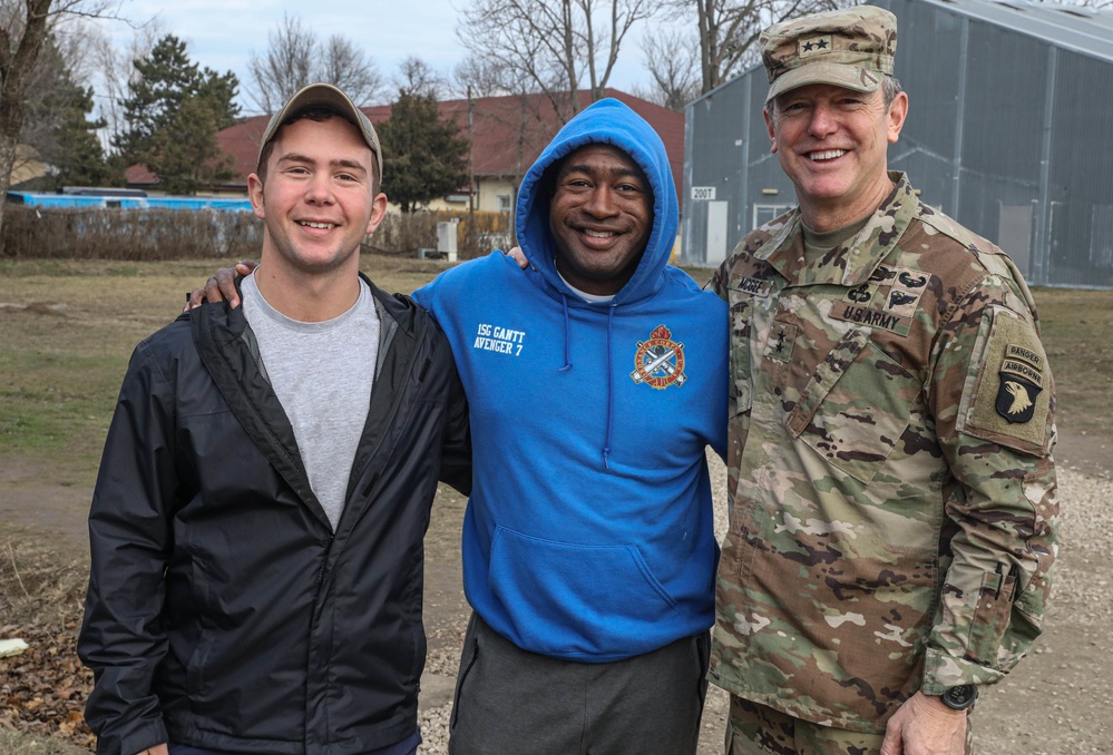 101st Airborne Division Christmas Meal