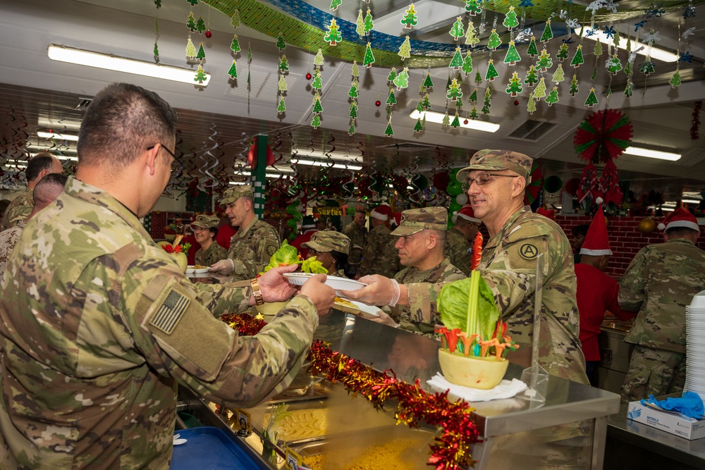 Christmas Lunch at Camp Arifjan