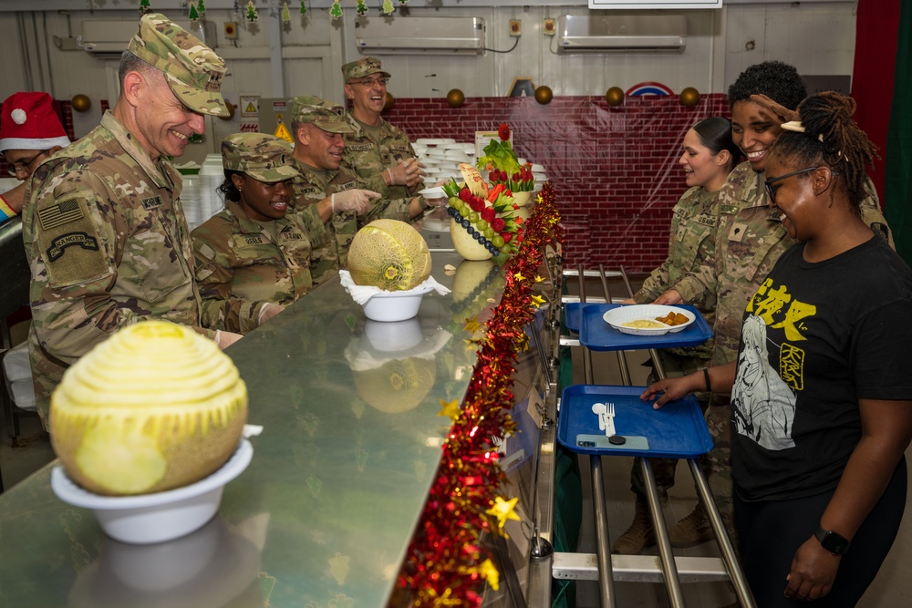 Christmas Lunch at Camp Arifjan