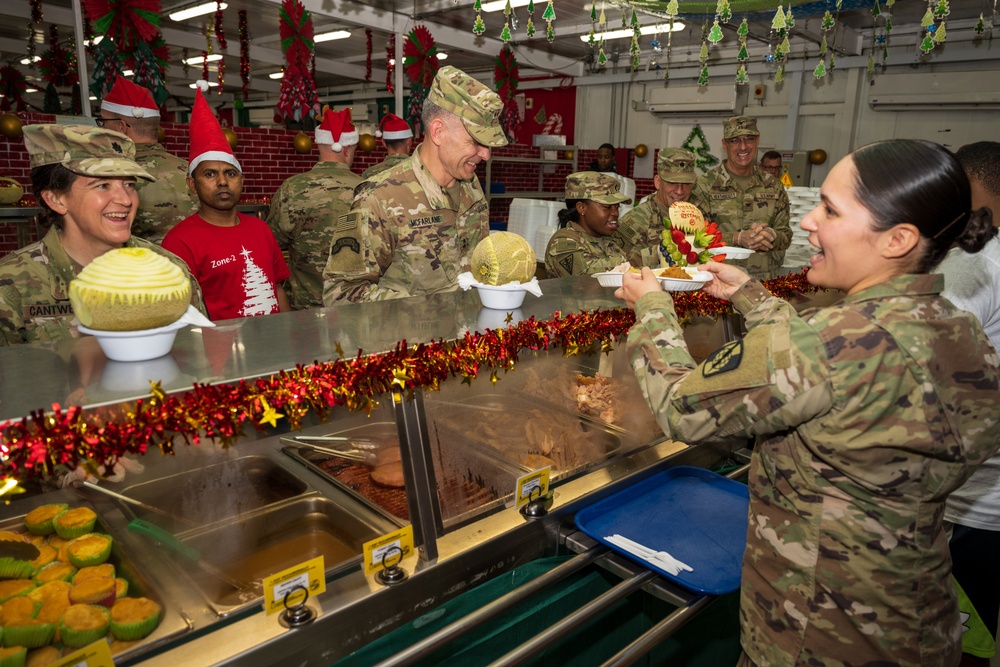 Christmas Lunch at Camp Arifjan