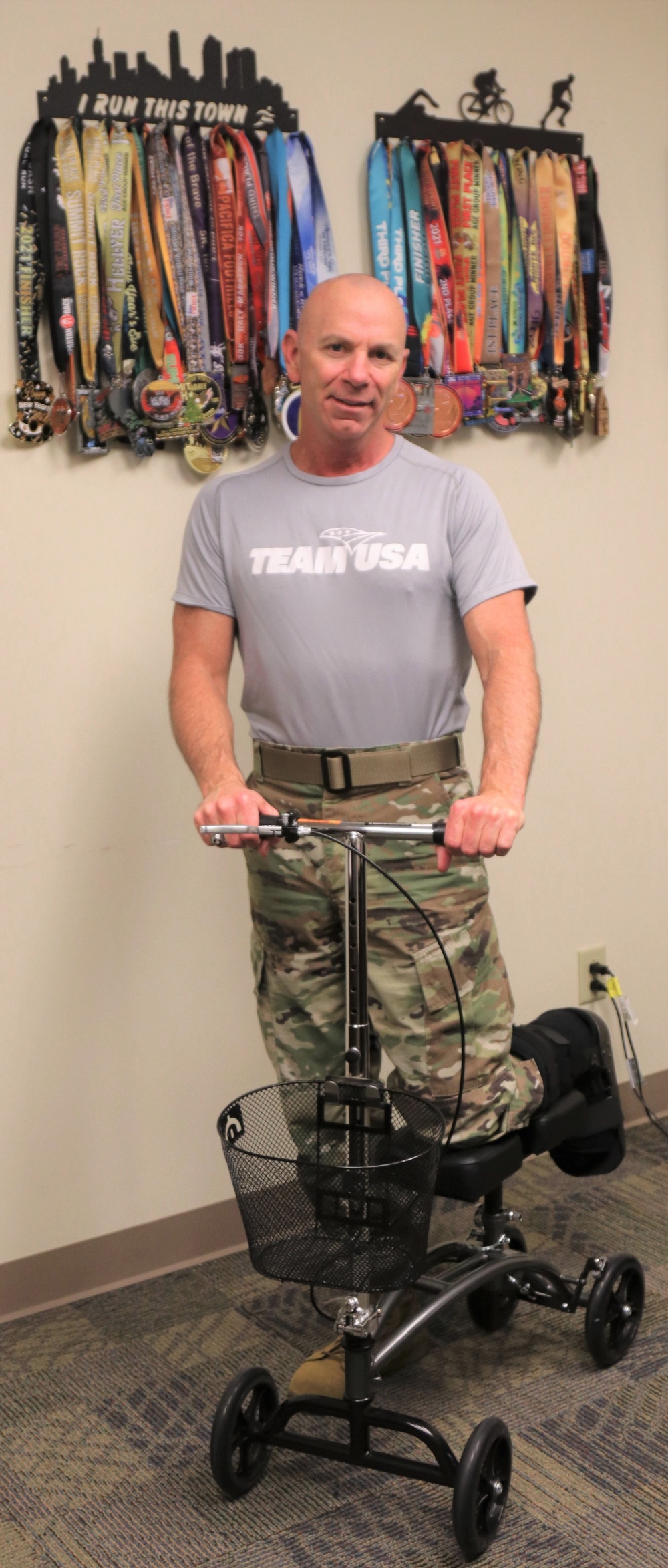 63rd Readiness Division “Citizen” Soldier qualifies for USA Triathlon team as a duathlete before recent injury