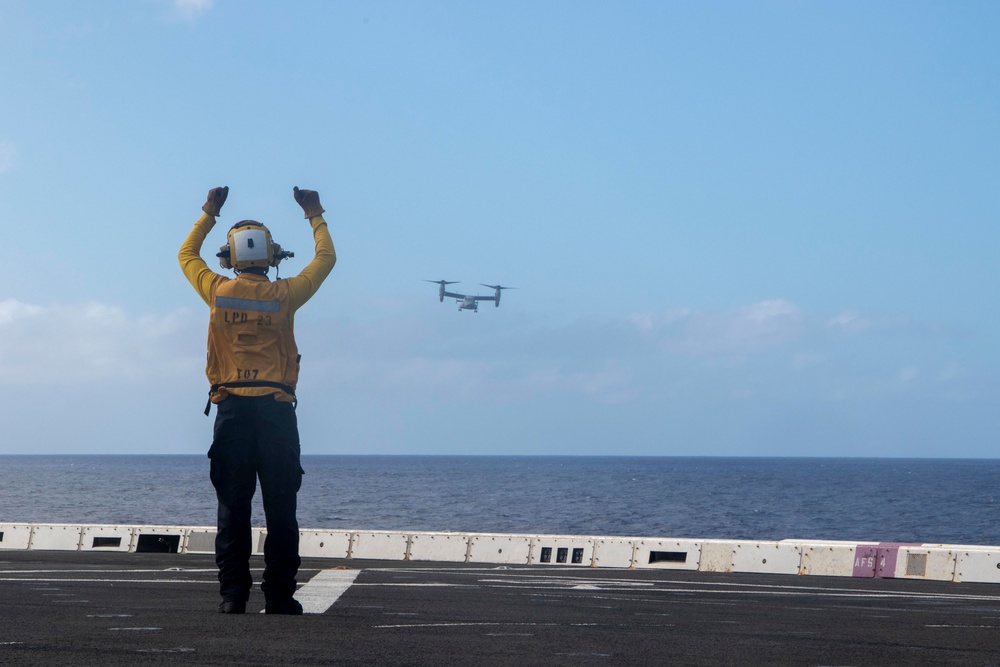 Anchorage MV-22 Osprey Flight Operations